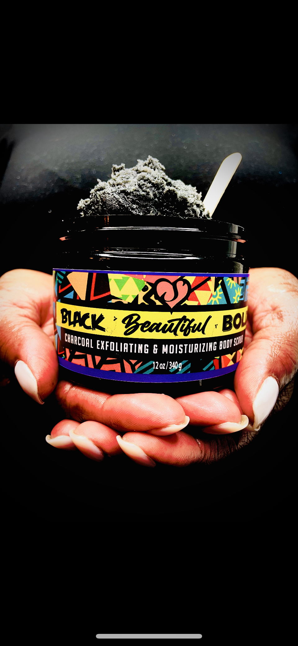 Black Beautiful Bold (3B's) Body Scrub