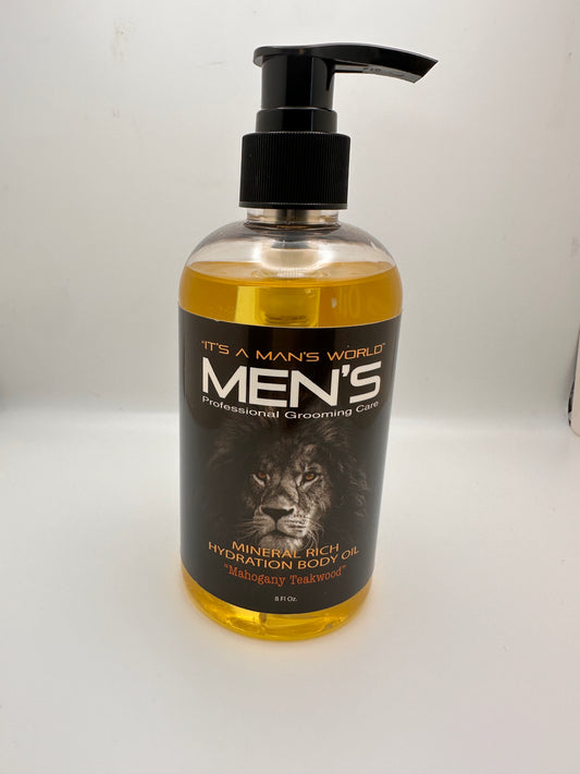 It's A Man's World Body Oil (Mahogany Teakwood)