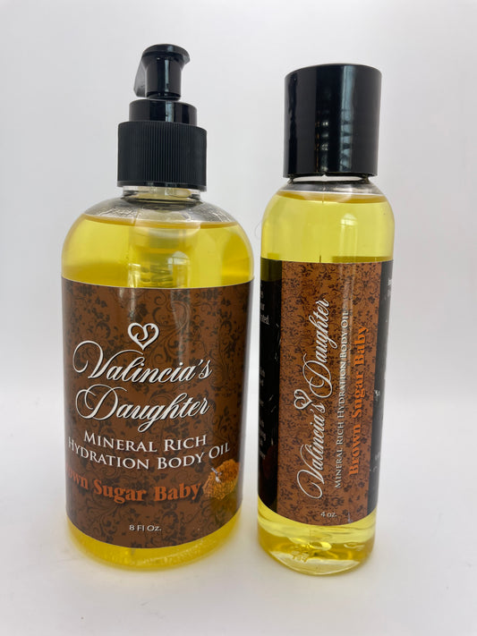 Brown Sugar Baby Body Oil